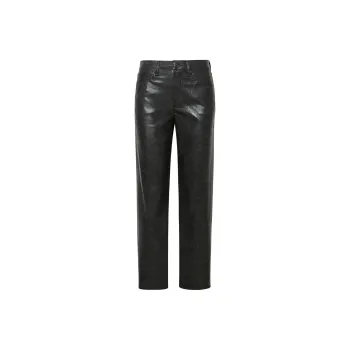 AGOLDE Sloane Mid Rise Straight Leg Trousers