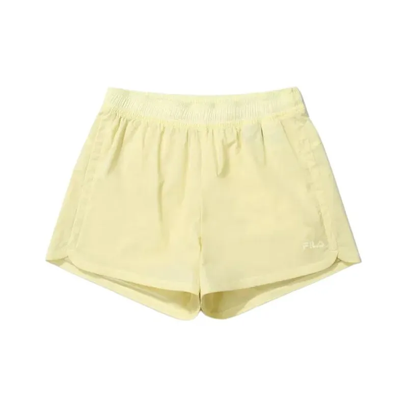 FILA Casual Shorts Women's Light Yellow-0
