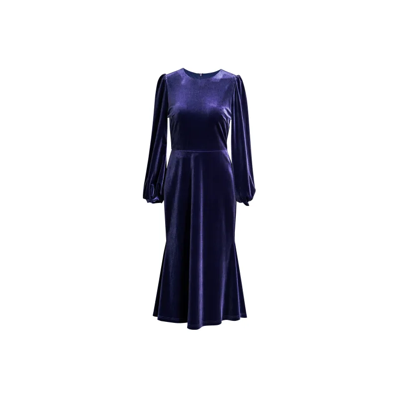 ROEYSHOUSE Long Sleeved Dresses Women's Blue-0