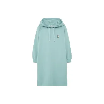 MLB Boston Red Sox Long Sleeved Dresses Women's Mint Green