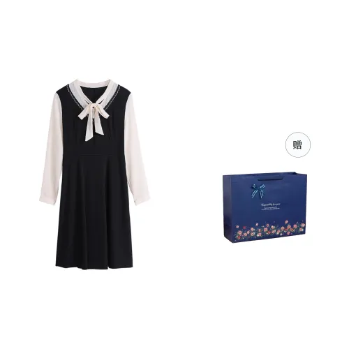 ONNFB Long Sleeved Dresses Women's Black