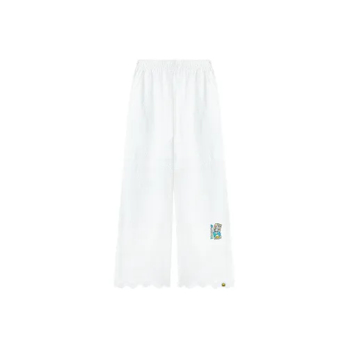 B.Duck Casual Pants Chicago Women's White