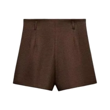 ZARA Trf Casual Shorts Women's Brown