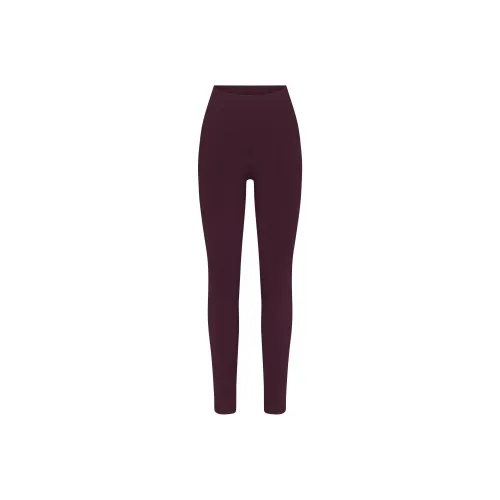 SKIMS SOFT SMOOTHING SEAMLESS LEGGING Leggings Women's DEEP BERRY/Deep Berry Red