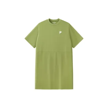 FILA FUSION LIFE Short Sleeved Dress Women's Lizard Green GN