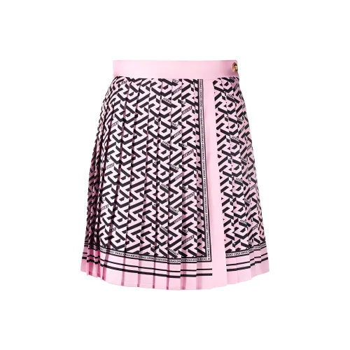 VERSACE Casual Short Skirts Women's Pink