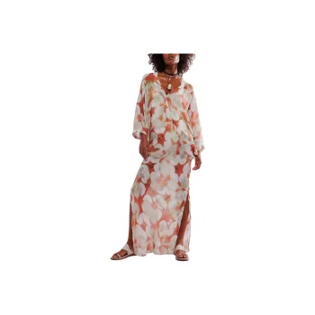 FREE PEOPLE Kingdom Kaftan Long-Sleeved Dresses Women's Reflection Paradise/Reflection Paradise