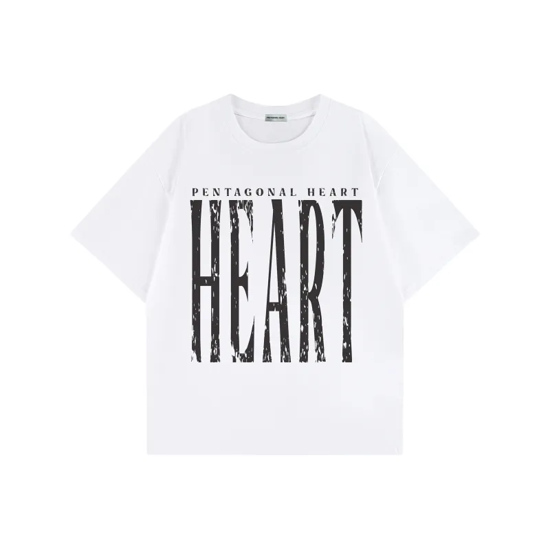 PENTAGONAL HEART T Shirt Unisex-5