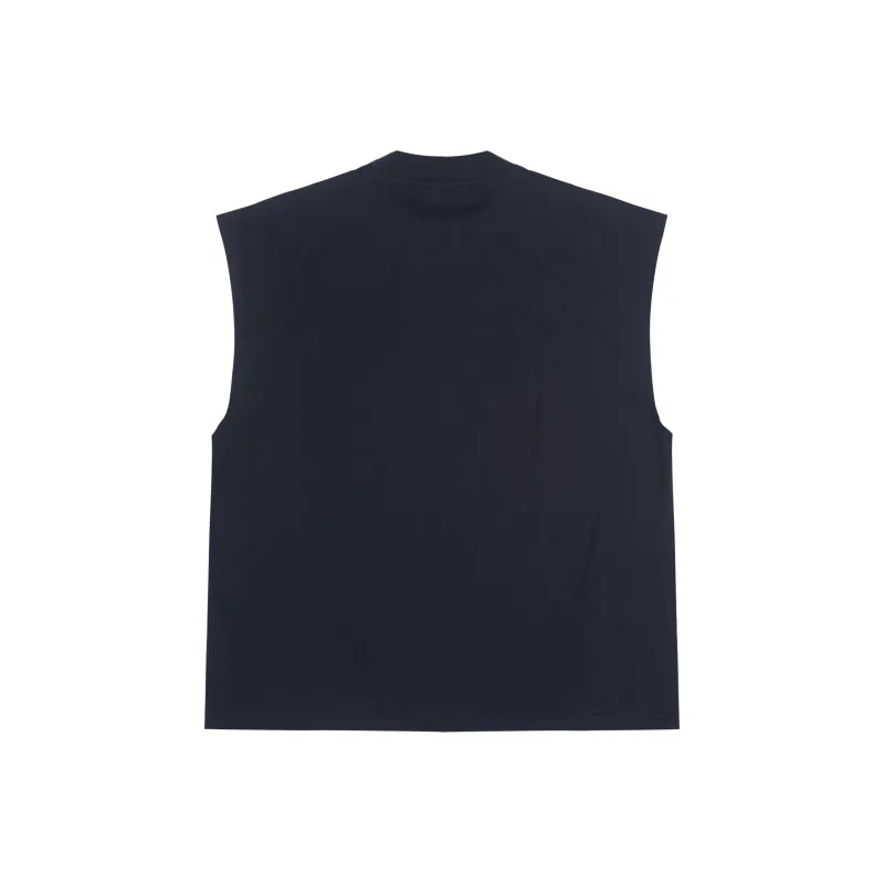 JEFF HAMILTON SS24 Tank Top Unisex Dark Gray-1