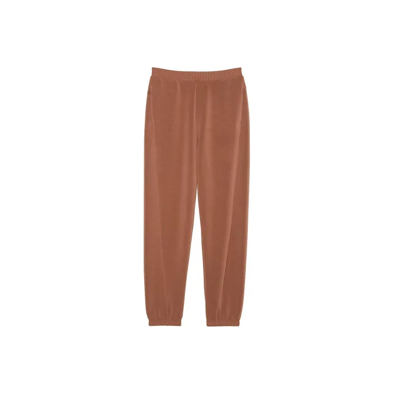 Victoria's Secret CloudKnit Jogger Pant/Caramel Knitted Sports Pants Women's Caramel-0