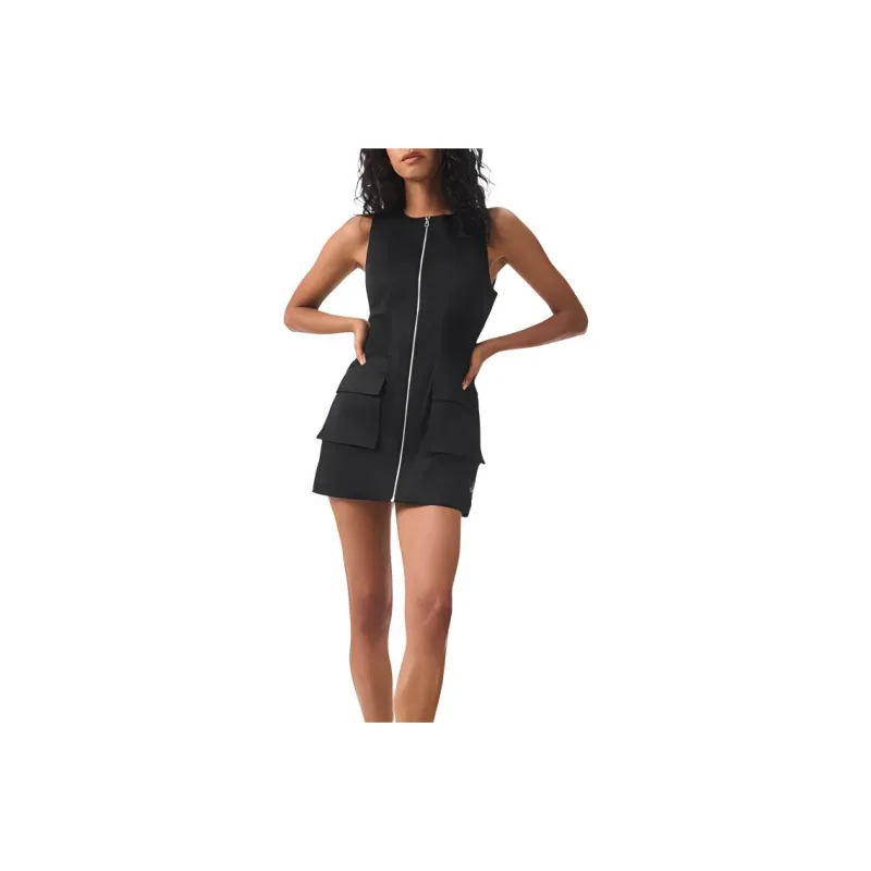 Alo Yoga Night Out Sleeveless Dress Women's Black-0