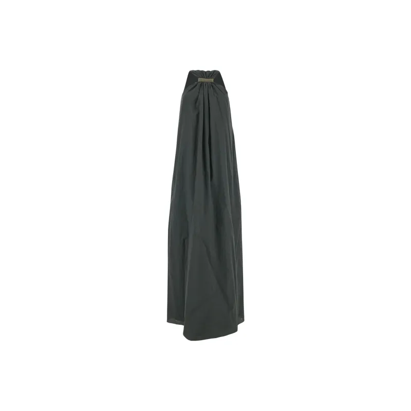 Fabiana Filippi Halterneck Cotton Gown-0