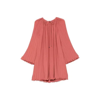 Lanvin Plissé Dress