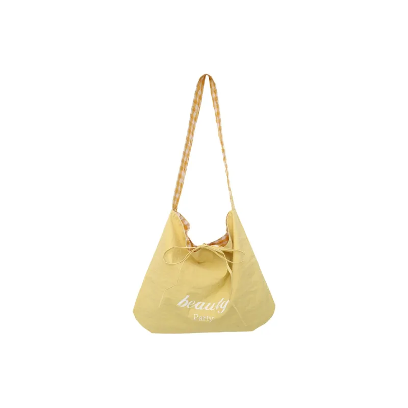 Miss Angel Nylon Tote Bag, Shoulder Bag Women's Multicolor-9