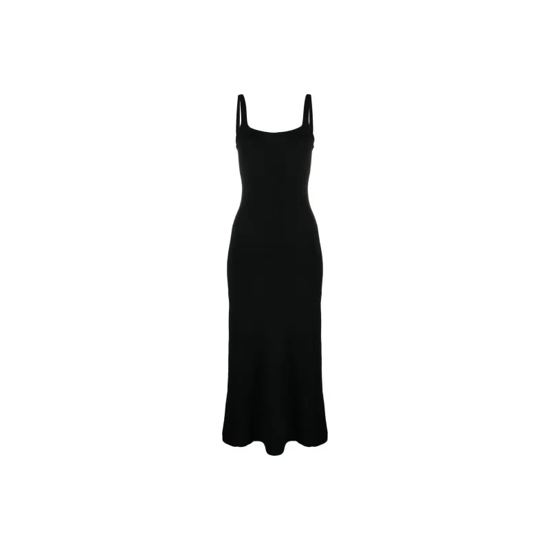 Staud Slip Dresses Women's Black-0