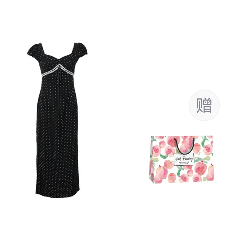 Qiuerle Short Sleeved Dress Women's-7