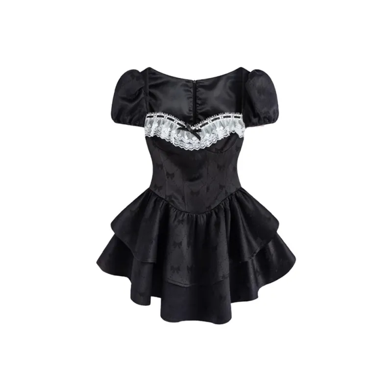 QUIET ANGEL Short Sleeved Dresses Women's-0