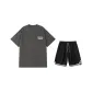 2 Pack (Dark Gray Top+Black Shorts)