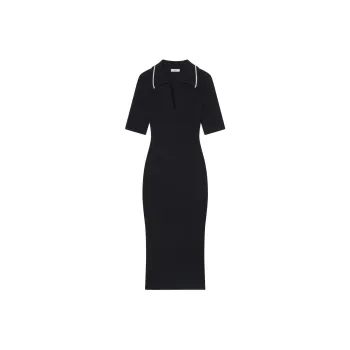 A.L.C. Short-Sleeved Dresses Women's Dark Blue