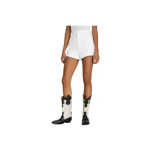 7 FOR ALL MANKIND Casual Shorts Women's White