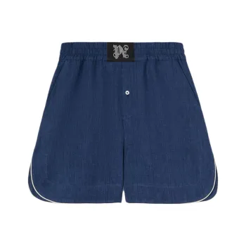 PALM ANGELS Monogram Patch Elastic Waist Boxer Shorts