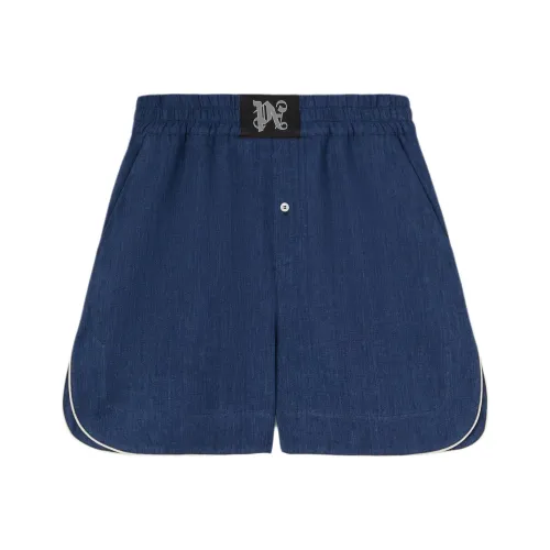 PALM ANGELS Monogram Patch Elastic Waist Boxer Shorts