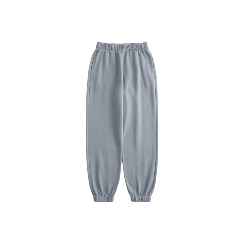 Hollister Knitted Sports Pants Women's Light Gray-0