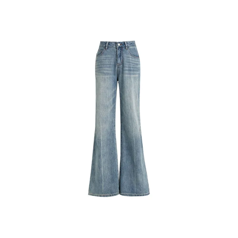 Kazakhstan Jeans Women's Washed Blue-0