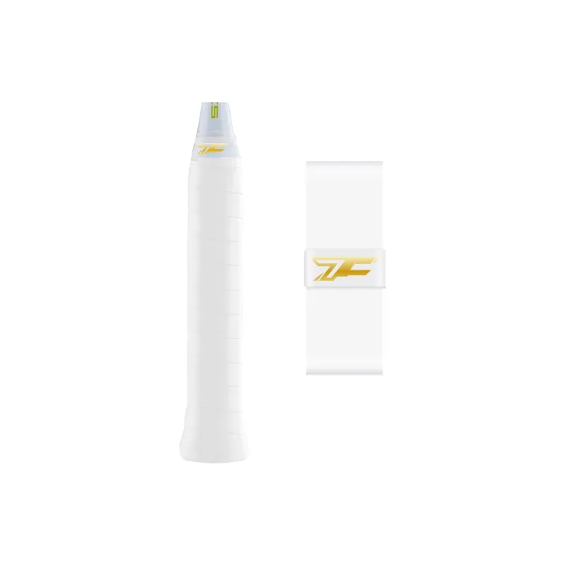 P.R IND Badminton Grip Tape Milk White PU Thin-0
