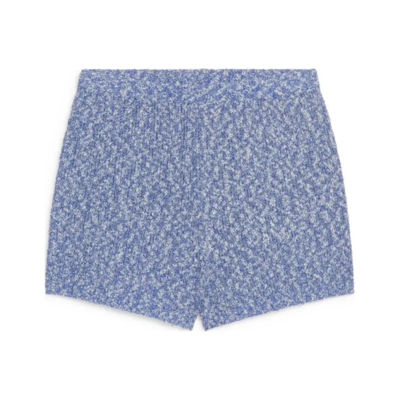 ARKET Casual Shorts Women's Blue/Mixed Color-0