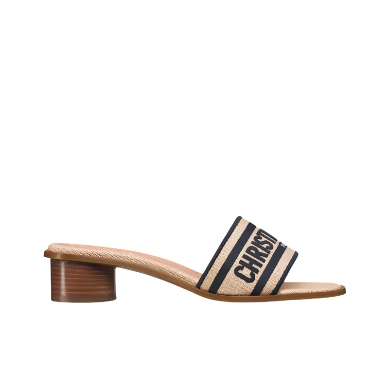 DIOR Dway Slip Resistant Slide Slippers 3.5cm Women's Beige-1