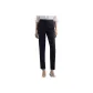 Anti-Wrinkle-Black Cigarette Pants 27 Inches