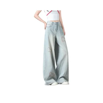  CHOCOOLATE Jeans Women's Light Blue