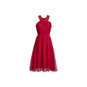 LIZZY Sleeveless Dress Women's Red
