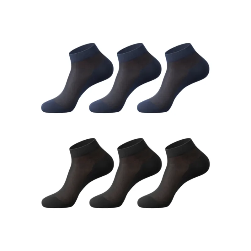LUYOUYE Ankle Socks Men's 6 Pack-15