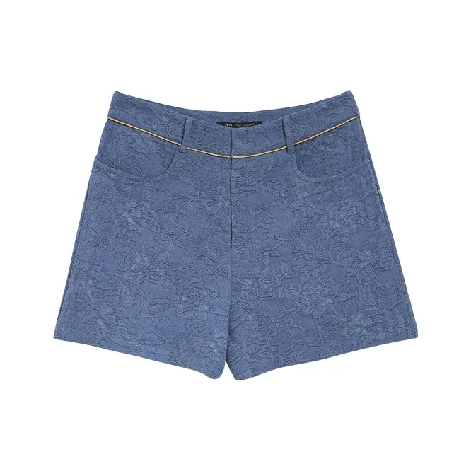 ROSESTUDIOBYGUOPEI Casual Shorts Women's Blue-0