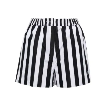 Patou Striped Cotton Boxer Shorts