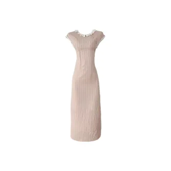 PLANE DRIFT Short Sleeved Dress Women's Pink
