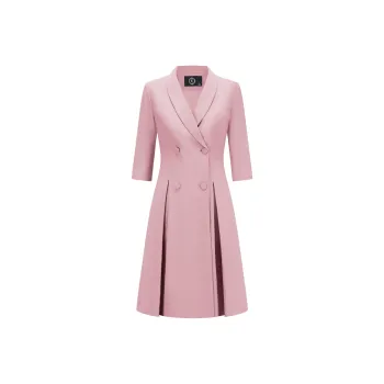 ONE SHALLOW Long Sleeved Dresses Women's Pink