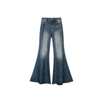 UOOYAA Jeans Women's Denim Blue