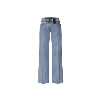 LOUIS VUITTON Wide Leg Graphic Accent Jeans