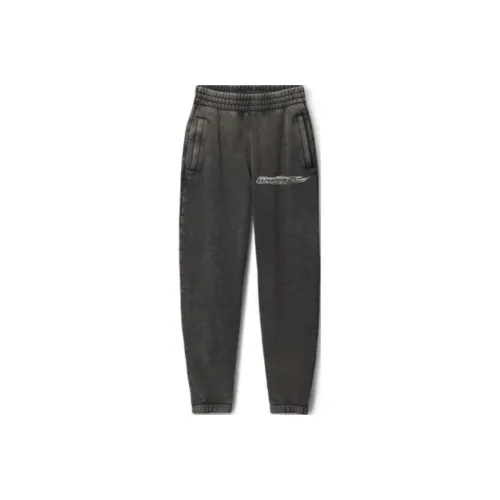 Alexander Wang Flame Logo Embossed Sweatpants