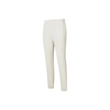 XTEP Variety Training Collection Knitted Sweatpants Women's Cotton White