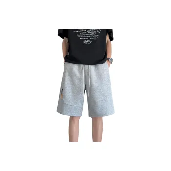 Tonlion Casual Shorts Men's Light Heather Gray