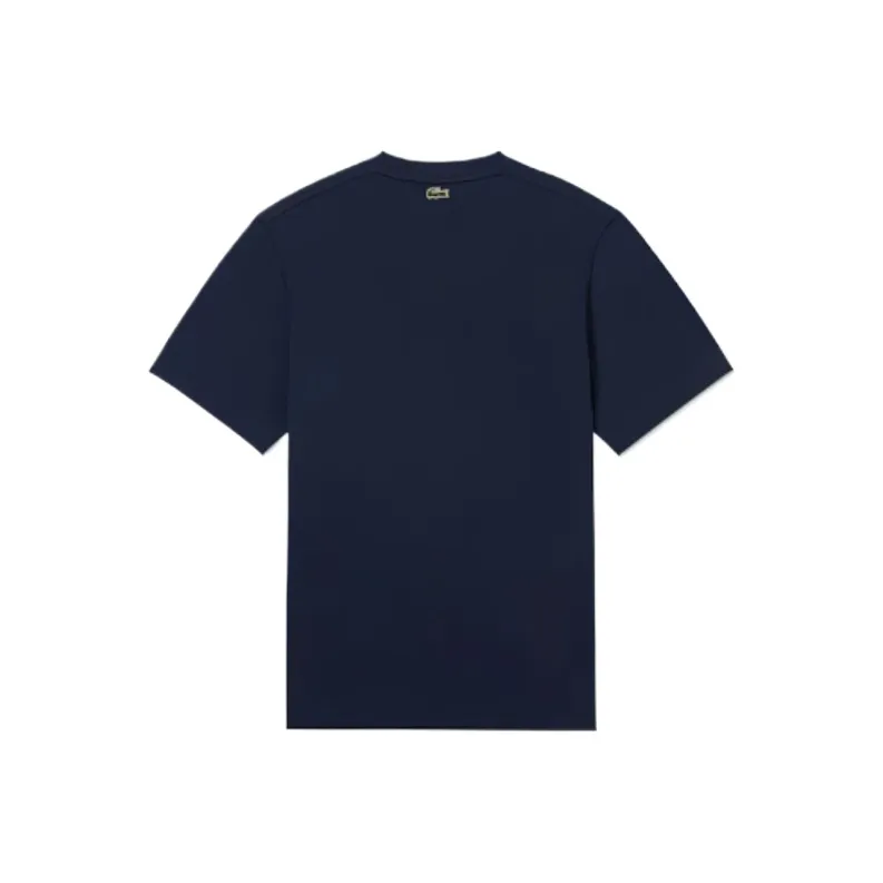LACOSTE Signature print T shirt-3