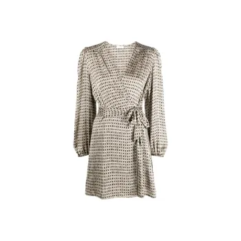 LIU·JO Geometric Pattern Wrap Dress