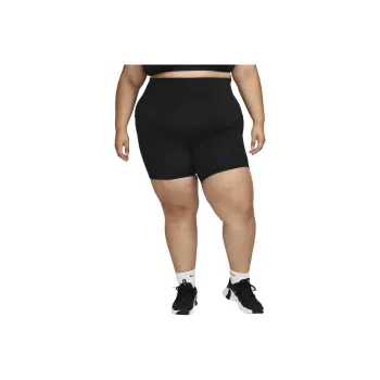 Nike One Women's High-Waisted 8' Biker Shorts With Pockets Plus Size
