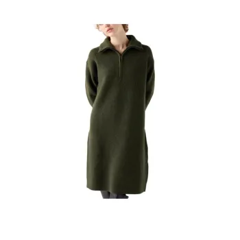 UNIQLO Long Sleeved Dresses Women's Olive