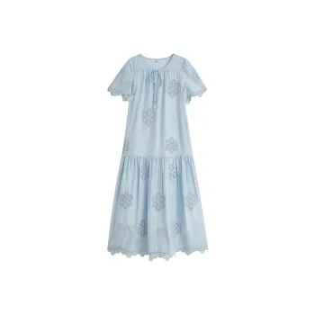 Inman Short Sleeved Dresses Women's Haze Blue
