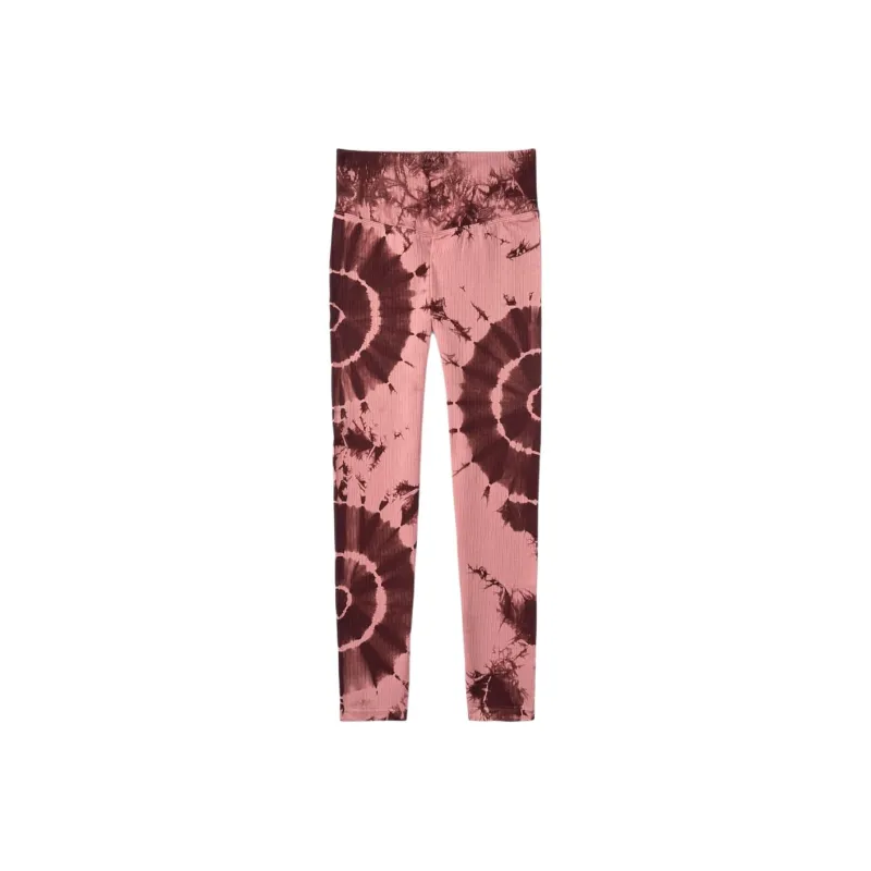 Victoria's Secret PINK Leggings Women's Girlish Pink Tie-Dye-0